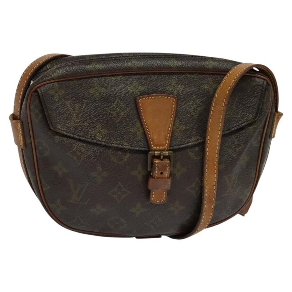 LOUIS VUITTON Monogram Jeune Fille MM Shoulder Bag Vintage M51226 Auth ar1317